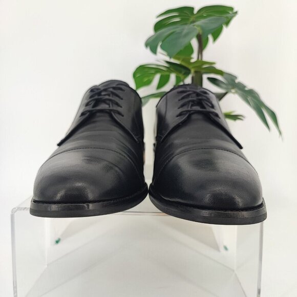 Cole Haan Men’s Lenox Hill Black Leather Cap Toe Oxford Shoes Size 9.5W US main image 4